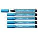 Pen 68 MAX - Pennarello Premium a tratto doppio (1 + 5 mm) - Confezione da 5 - Azzurro - Foto miniatura 1