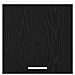 Armadio pensile Riga 2 pcs Rovere Nero e Bianco 40 x 31 x 40 cm - Foto miniatura 7