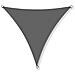 3x3x3m Tenda a vela impermeabile da giardino grigia - Foto miniatura 1