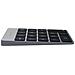 Tastierino Numerico Wireless Bluetooth In Alluminio Ultrasottile, Grigio - Foto miniatura 3