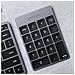 Tastierino Numerico Wireless Bluetooth In Alluminio Ultrasottile, Grigio - Foto miniatura 5