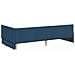 Struttura Letto Angolare con Materasso Altro 2 pcs Blu Tessuto - Foto miniatura 9