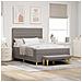 Letto a molle con materasso Talpa 140 x 190 cm Tessuto - Foto miniatura 2