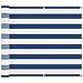 Schermo da balcone Blu e Bianco 100 x 300 cm Tessuto Oxford - Foto miniatura 1