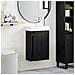 Mobile bagno con rubinetto Rovere Nero 40,5 x 22,5 x 62 cm - Foto miniatura 2