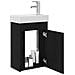 Mobile bagno con rubinetto Rovere Nero 40,5 x 22,5 x 62 cm - Foto miniatura 3