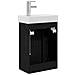 Mobile bagno con rubinetto Rovere Nero 40,5 x 22,5 x 62 cm - Foto miniatura 7