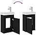 Mobile bagno con rubinetto Rovere Nero 40,5 x 22,5 x 62 cm - Foto miniatura 9