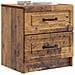 Armadio da Notte 2 pcs Legno antico 43 x 34,5 x 44,5 cm - Foto miniatura 2