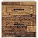 Armadio da Notte 2 pcs Legno antico 43 x 34,5 x 44,5 cm - Foto miniatura 5