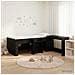 Letto alto per bambini con scrivania 2 pz Rovere Nero - Foto miniatura 2