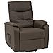 Poltrona Elettrica Marrone Per Interno Salotto Sala Da Pranzo Camera Per Anziani - Foto miniatura 1