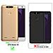 Cadorabo Catena Di Telefoni Cellulari Compatibile Con Zte Blade V8 In Nero - Coperchio Protettivo In Silicone Con Anelli D'oro, Cinturino In Corda E Custodia Staccabile - Foto miniatura 10