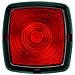 0414011 - Set Di 2 Luci Di Segnalazione, 63 X 67 Mm, Colore: Rosso - Foto miniatura 2
