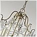 Lampadario A 6 Luci Finitura Argento, Attacco E14 - Foto miniatura 4