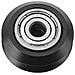 10 Stampanti V-slot Pz Modelli 3d Pulley V Slot Pom Plastica Pulley Modelli V Groove Cuscinetti A Sfera Della Puleggia Passiva Rotonda Ruote A Rulli Nero - Foto miniatura 2
