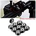 10 Stampanti V-slot Pz Modelli 3d Pulley V Slot Pom Plastica Pulley Modelli V Groove Cuscinetti A Sfera Della Puleggia Passiva Rotonda Ruote A Rulli Nero - Foto miniatura 4