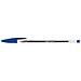 Penna a sfera BIC Cristal - Medio Pen Point Type - 1 mm Dimensione Punta Penna - Nero, Blu, Verde, Rosso inchiostro - Chiaro Corpo - 10 / Pacco - Foto miniatura 1