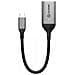 ULUCHD-ADP cavo di interfaccia e adattatore USB-C HDMI Nero, Grigio - Foto miniatura 3