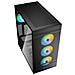 Case Rebel C50 RGB Full Tower ATX / Micro-ATX / Mini-ITX 3 Porte USB 3.1 Colore Nero (Finestrato) - Foto miniatura 3