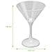 Confezione Da 6 Bicchieri Da Cocktail Martini Con 6 Colorazioni Led - Foto miniatura 2