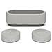 HT-AX7 Sistema Home Theatre Portatile con Tecnologia 360 Spatial Sound Bluetooth - Grigio - Foto miniatura 4