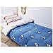 Coperta Talokan Cotone 130 X 170 Cm Blu - Foto miniatura 1