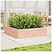 Fioriera Da Giardino 90x90x23 Cm In Legno Massello Di Douglas - Foto miniatura 3