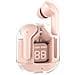 Auricolari Senza Fili Bluetooth Tws Crystal 5.3 Con Display A Led, Rosa - Foto miniatura 1