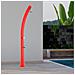 Rio Ss0935 Red Doccia Solare In Polietilene Altezza 226 Cm Serbatoio 25 L Lavapiedi Rosso - Foto miniatura 1