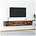 Mobili TV 2 pz Rovere Fumo 80x31x25,5 cm Legno Multistrato - Foto miniatura 1