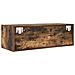 Mobili TV 2 pz Rovere Fumo 80x31x25,5 cm Legno Multistrato - Foto miniatura 2