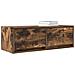 Mobili TV 2 pz Rovere Fumo 80x31x25,5 cm Legno Multistrato - Foto miniatura 4
