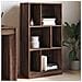 Libreria Rovere Marrone 57x28,5x107,5 Cm In Legno Multistrato - Foto miniatura 1