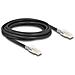 Cavo di rete RJ45 Cat. 6A S /FTP con clip di sicurezza 3 m nero - Foto miniatura 2