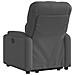 Poltrona Alzapersona Reclinabile Elettrica Grigio Scuro Tessuto - Foto miniatura 6