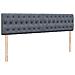Struttura Letto Pouf con Materasso 200x200 cm in Velluto - Foto miniatura 9