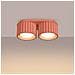 Lampada Da Soffitto Aura 2 Peach Gx53 Sl. 1828 - Minimalist Lampada A Soffitto Pesca 8x21x10 Cm - Foto miniatura 5