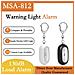 Allarme Di Sicurezza Personale Con Luce Led - Allerta Di Emergenza 125db - Foto miniatura 2