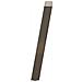 Gambe per tavolo da pranzo a forma di U 2 pz in acciaio naturale 50x(72-73) cm - Foto miniatura 6