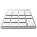 Tastierino Numerico Wireless Bluetooth In Alluminio Ultrasottile, Argento - Foto miniatura 5