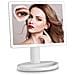 Specchio Per Trucco Led Con Luci Su Quattro Lati - Doppia Alimentazione A Batteria E Usb White - Foto miniatura 1