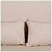 Divano In Legno Imbottito Color Panna 122x85x74h - Foto miniatura 7