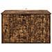 Casa per Gatti Rovere fumé 85 x 55 x 50,5 cm Legno multistrato - Foto miniatura 7