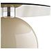 Tavolino Ravello-beige-vetro-70x70x33 Cm - Foto miniatura 4