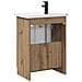 Set di mobili per il bagno Rovere Artigianale - Foto miniatura 6