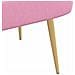 Panchina imbottita con schienale Rosa 110 x 60 x 76 cm - Foto miniatura 6
