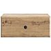 Mobiletto da notte a muro con cassetto 2 pcs Rovere Artigianale - Foto miniatura 5
