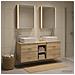 Set di mobili per il bagno 5 pcs Rovere Sonoma - Foto miniatura 2