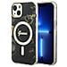 Guess Guhmp14shtmrsk Custodia Per Iphone 14 6,1 Nera /nera Golden Marble Magsafe - Foto miniatura 2